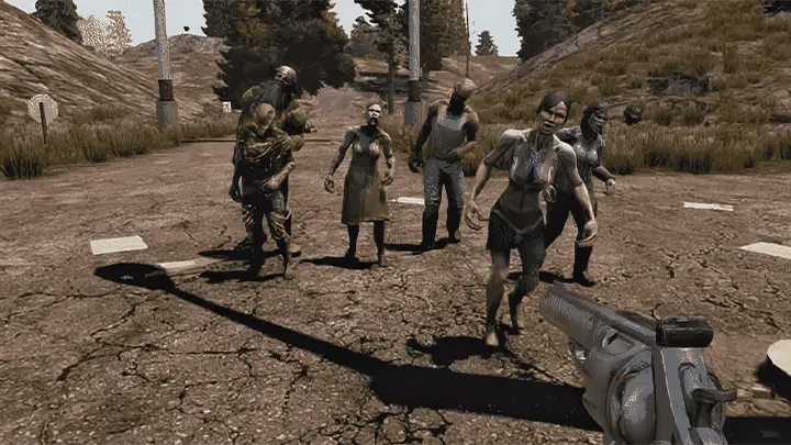 horda de zumbi em 7 days to die